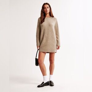 The A&F Madeline Crew Mini Sweater Dress